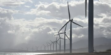 There are currently 2,500 offshore wind turbines installed in the UK, which produced 12% of the country's electricity last year. Nuclear power generated 15% and gas provided 40% of the country's electricity.