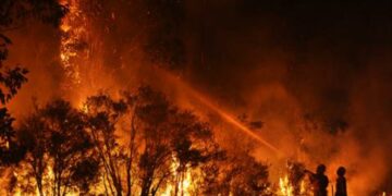 Wildfires hit Spain