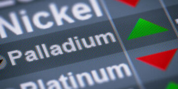 Electric vehicles put into reverse palladium rise